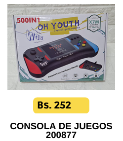 CONSOLA DE JUEGOS-200877