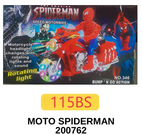 MOTO SPIDERMAN-200762