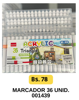 MARCADOR 36 UNID-001439
