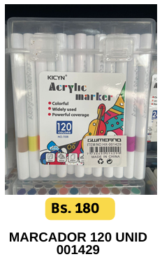 MARCADOR 120 UNID-001429