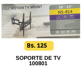 SOPORTE DE TV-100801
