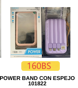 POWER BAND CON ESPEJO-101822