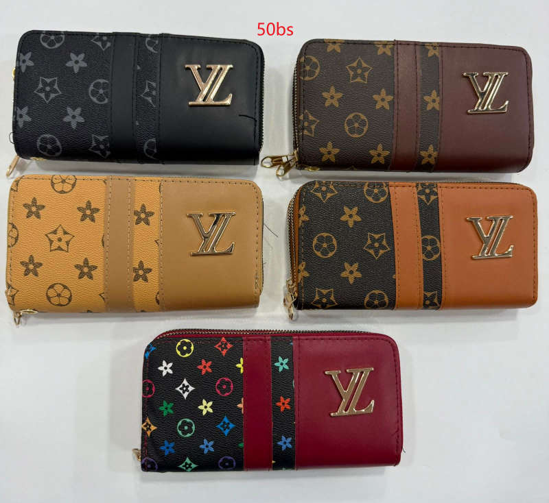 BILLETERAS DOBLE CIERRE LV