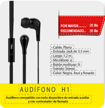 Audifonos HL H1