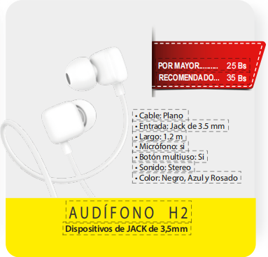 Audifonos HL H2