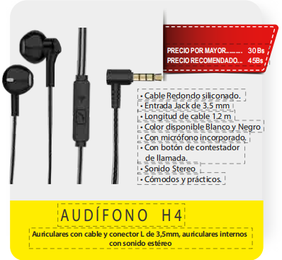 Audifonos HL H4