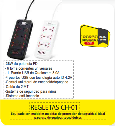 REGLETAS CH01