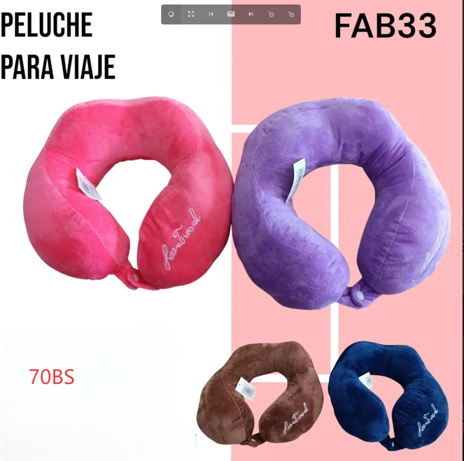 PELUCHE PARA VIAJE-FAB33