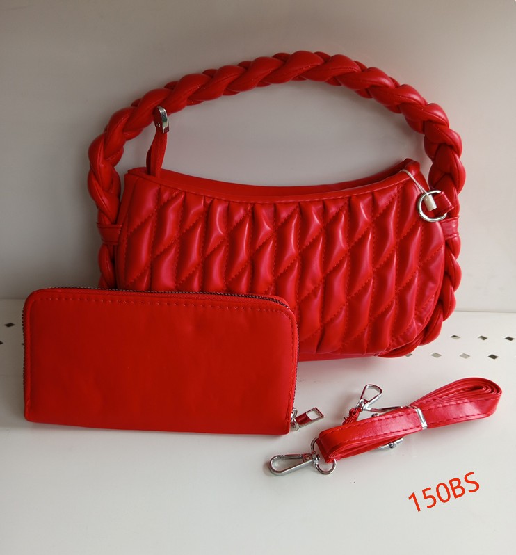 Bolsa crossbody arrugada 0118-2