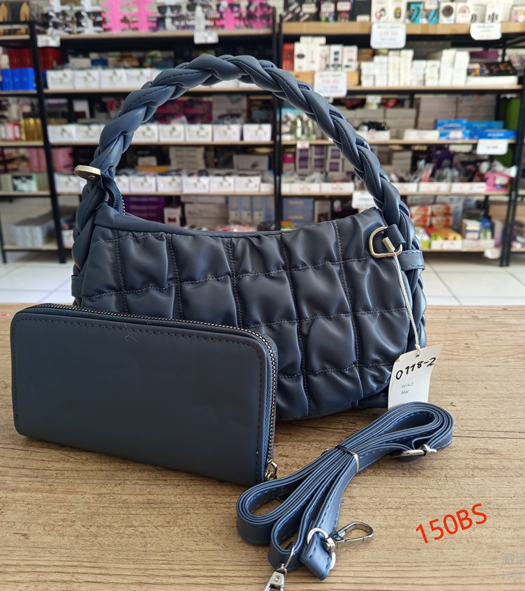 Bolsa crossbody arrugada 0118-2