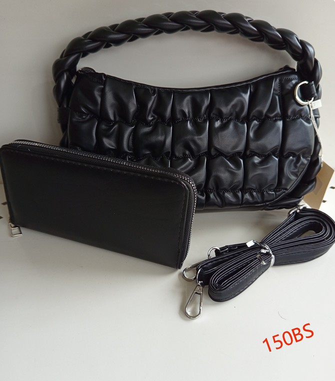 Bolsa crossbody arrugada 0118-2