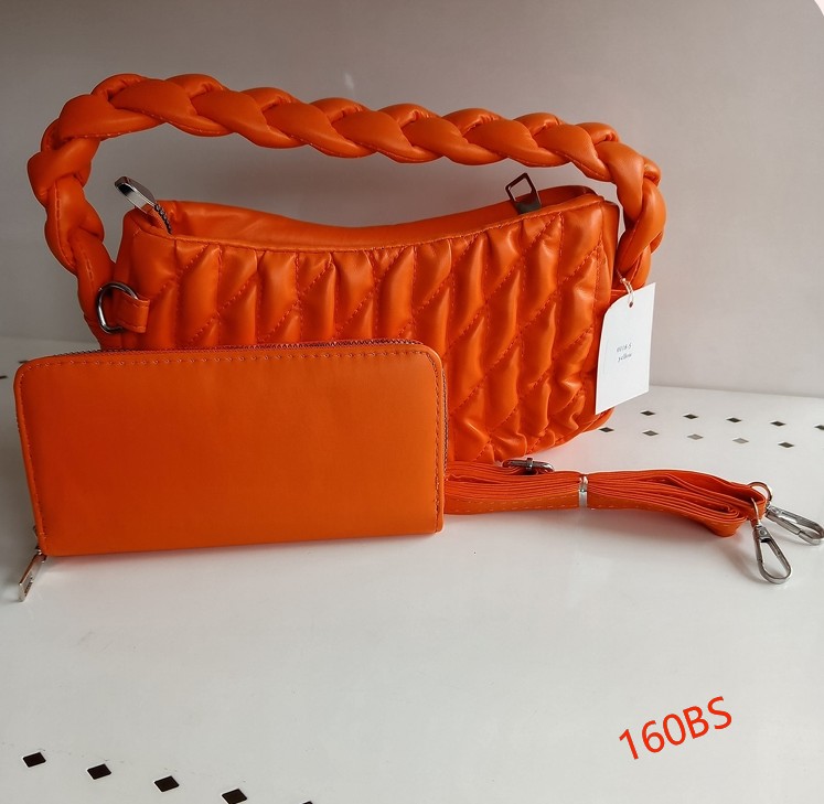 Bolsa crossbody arrugada 0118-5