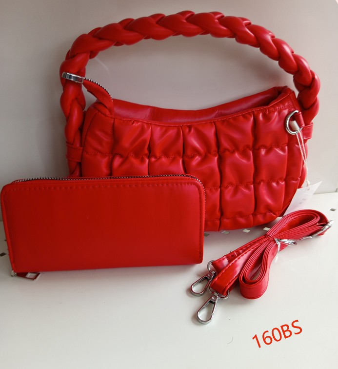 Bolsa crossbody arrugada 0118-5