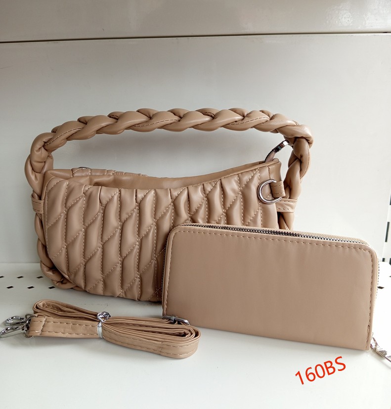 Bolsa crossbody arrugada 0118-5