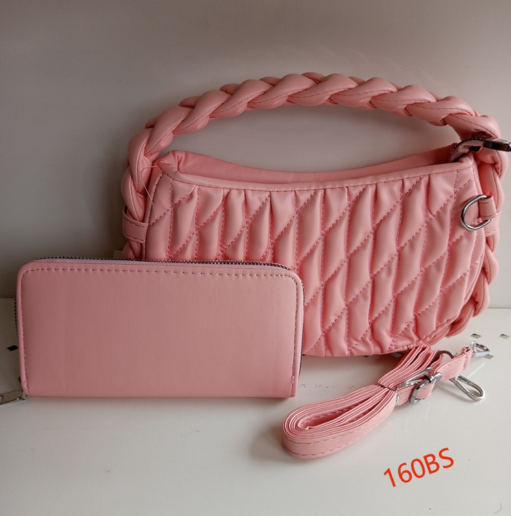 Bolsa crossbody arrugada 0118-5