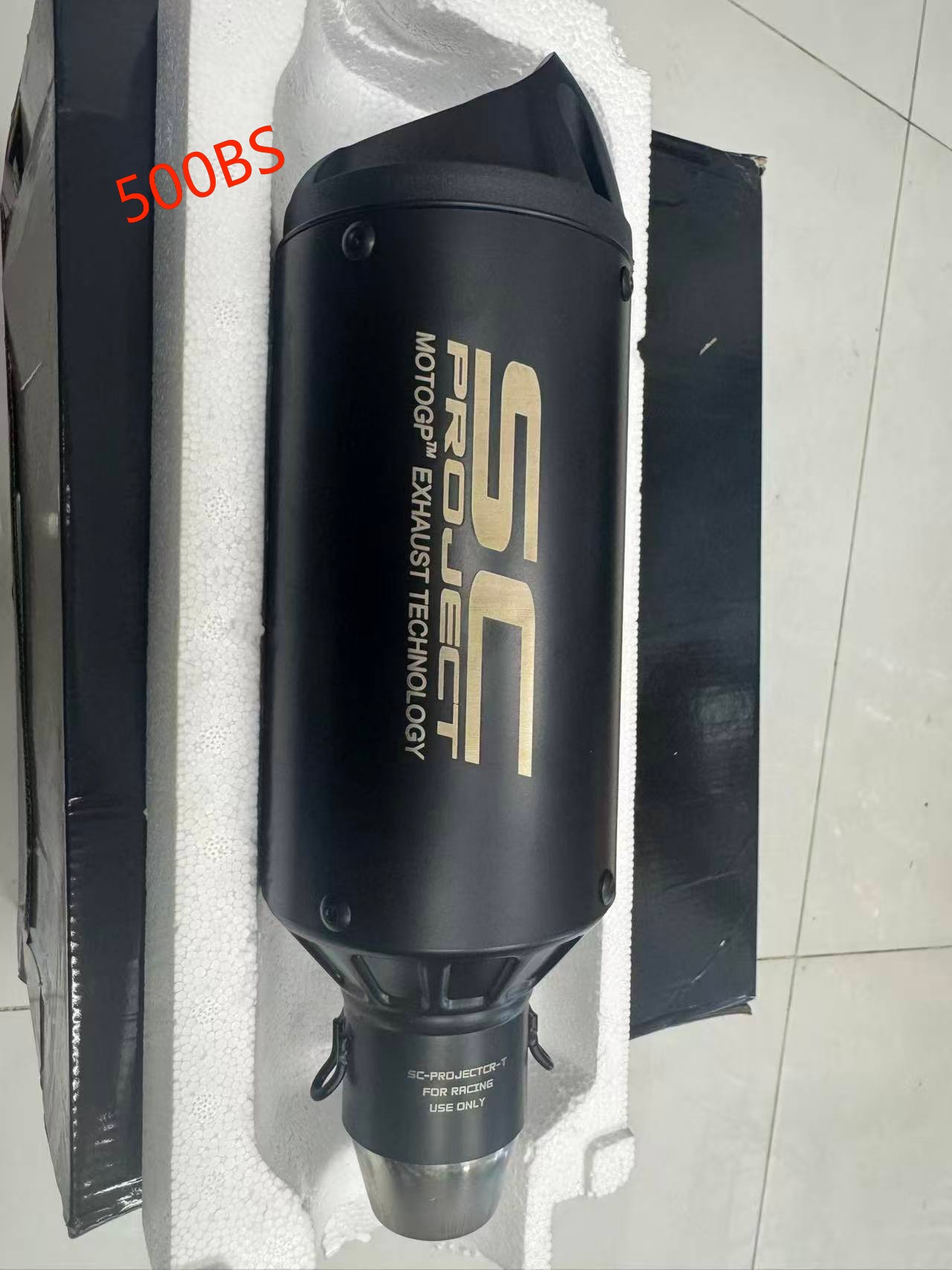 Escape de motocicleta M88