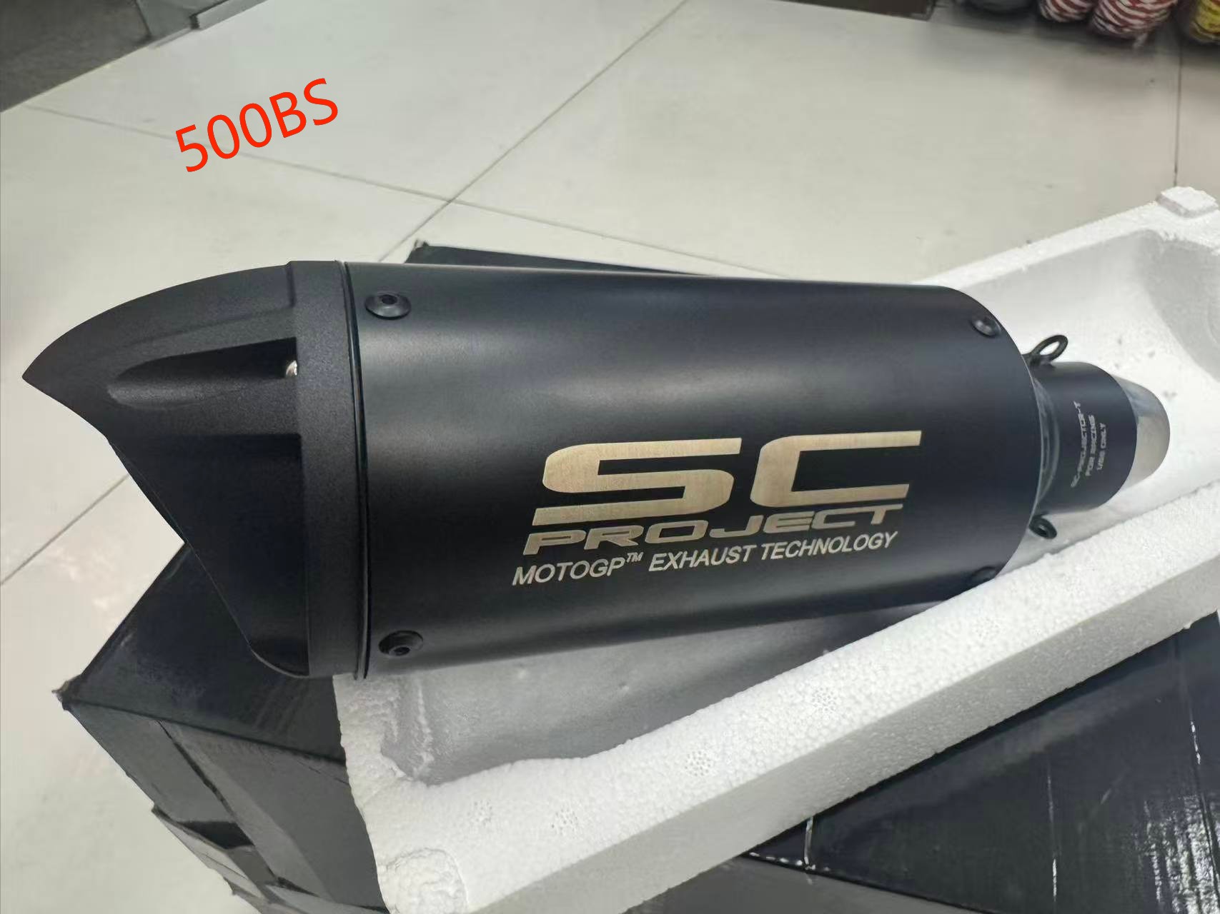 Escape de motocicleta M88