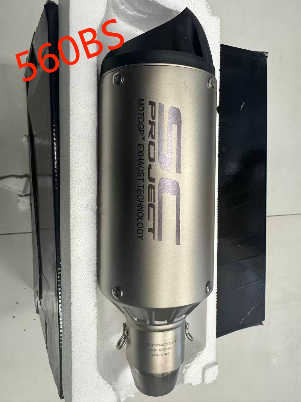 Escape de motocicleta M101