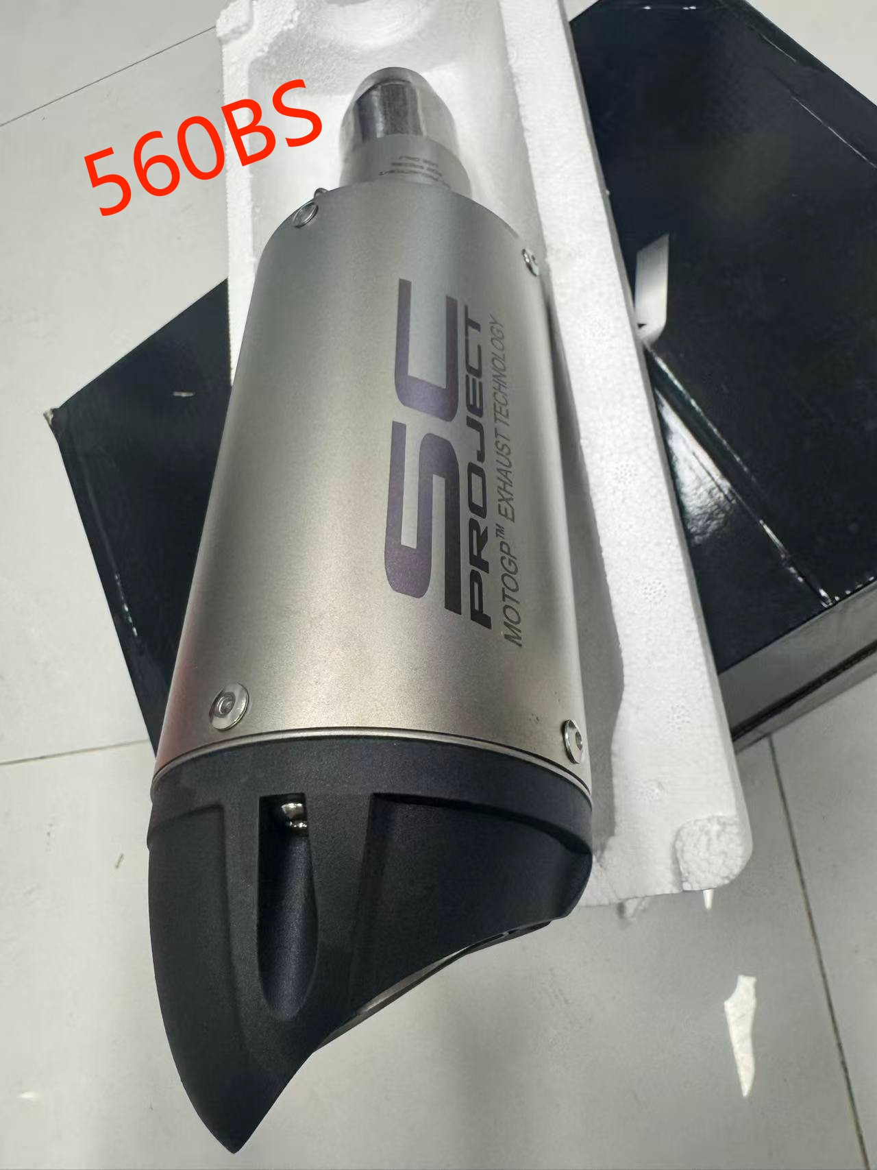 Escape de motocicleta M101